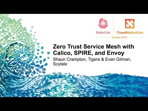 Zero Trust Service Mesh with Calico, SPIRE, and Envoy