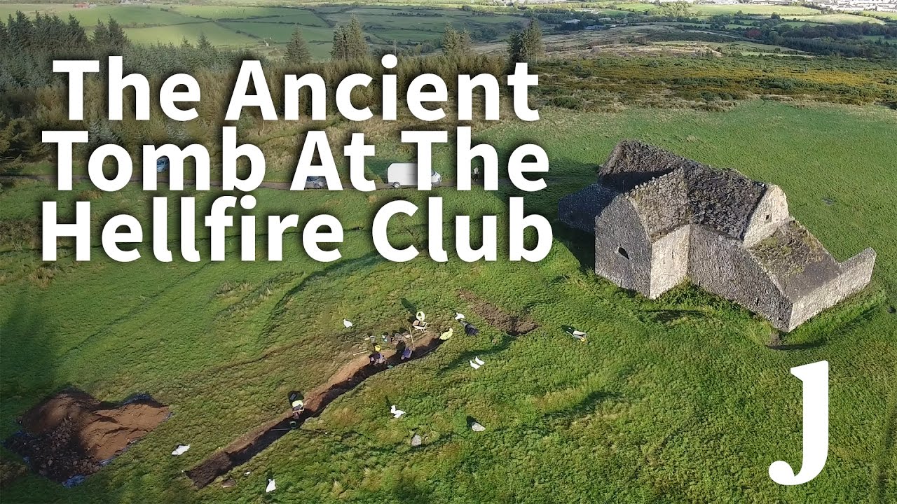 Archaeologists Explore An Ancient Tomb Beside The Hellfire Club