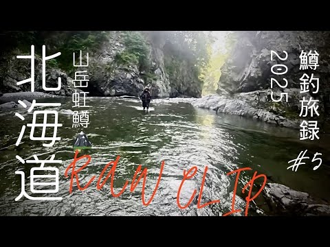 「鱒釣旅録 / RAW CLIP 2025」北海道/山岳虹鱒🇯🇵 #MountainStreams #BaitFinesse #WildRainbows