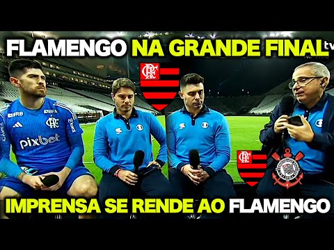 FLAMENGO CLASSIFICADO para a GRANDE FINAL da COPA do BRASIL! IMPRENSA SE RENDE AO FLAMENGO