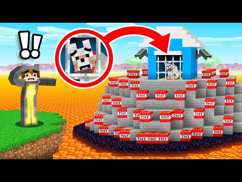 Saving My PET BORK In Our Minecraft World!