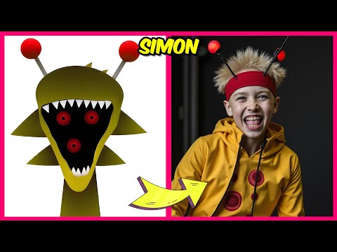 Sprunki Phase 5 Characters as HUMANS + Guess The Emoji Quiz + Their Favorite Things!