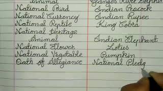 Essay || Paragraph || Cursive Handwriting || Calligraphy