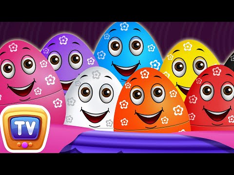 Surprise Eggs Wildlife Toys | Learn Wild Animals & Animal Sounds | ChuChu TV Surprise For Kids