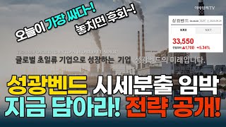 성광벤드 PICK, 모멘텀 터진다!···시세분출 전, 지금 담아라~ 매매전략 大공개! [종목레이더]  | 마켓나우 3부 (20250924)