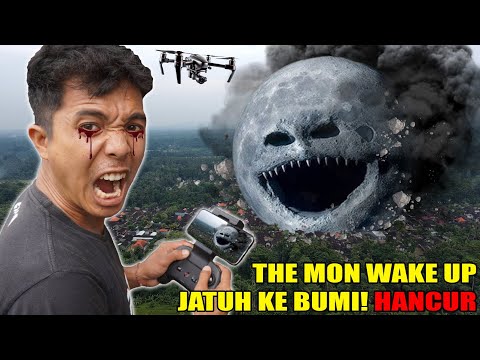 DRONE MEREKAM NAMPAK WAKE UP MON JATUH KE BUMI?!