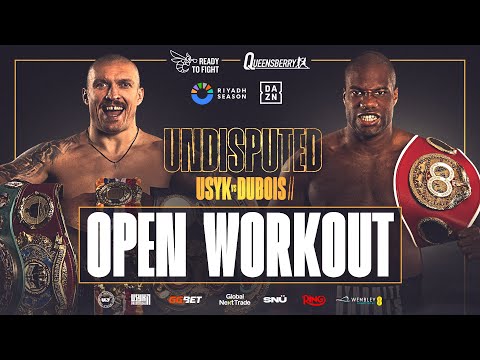 Oleksandr Usyk vs Daniel Dubois 2 LIVE Open Workout | UNDISPUTED Heavyweight Championship 🥊