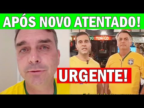 APÓS NOVO ATENTD0! FLAVIO BOLSONARO, URGENTE o que ACONTECEU dessa vez e foi MANIFESTAD...