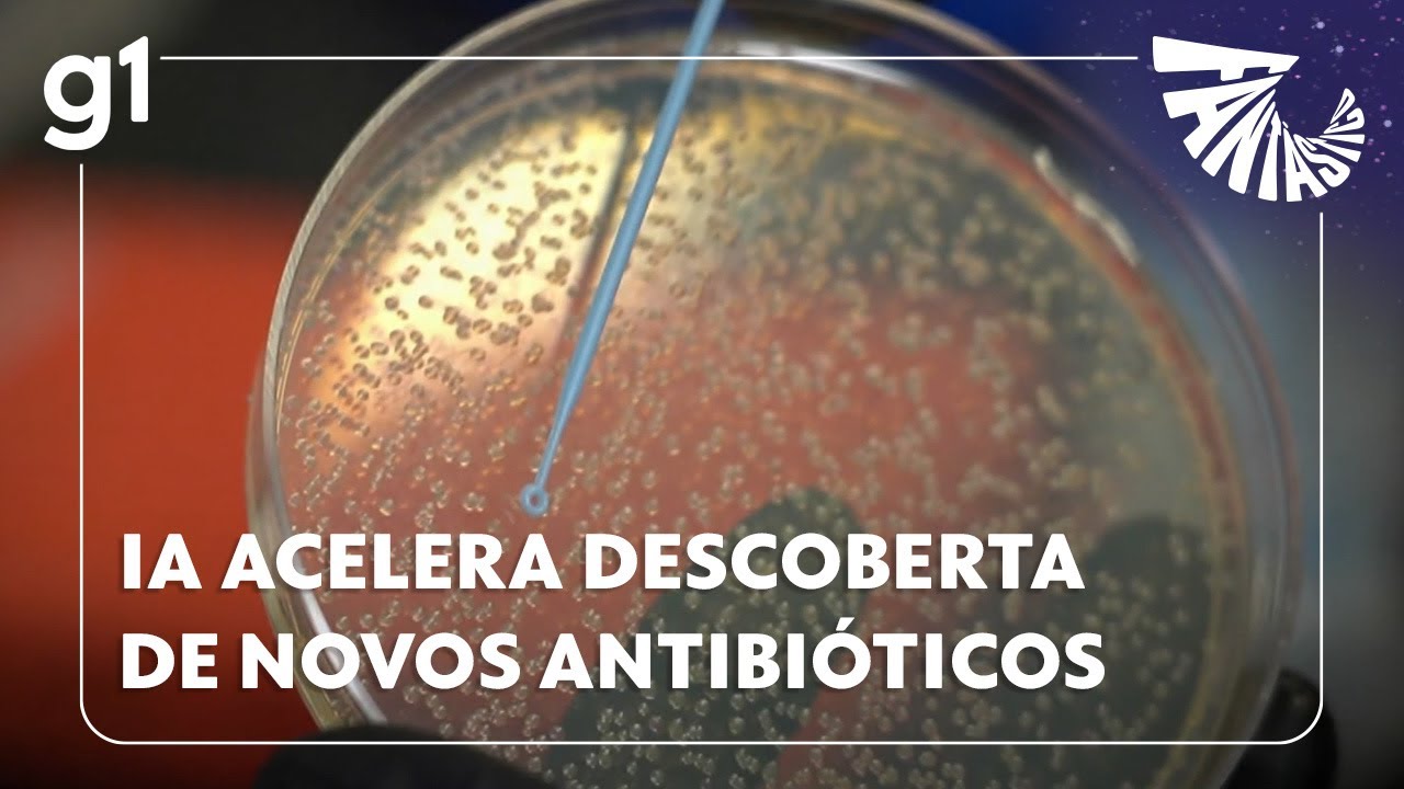 Fantástico: IA acelera descoberta de novos antibióticos no combate a superbactérias