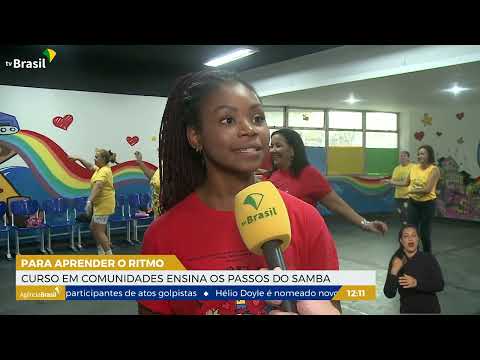 RJ | Curso gratuito oferece aulas de samba em comunidades do Rio