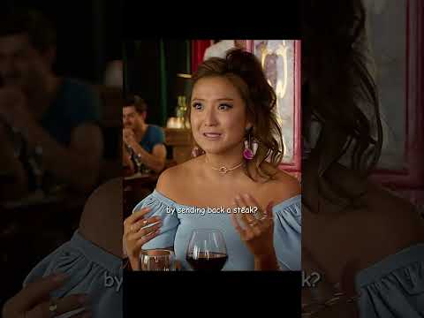 Her attitude changed after she met the chef.#shshe rts e