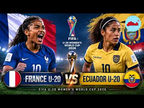 WATCH LIVE | France <strong>U</strong>-20 vs Ecuador <strong>U</strong>-20 | FIFA <strong>U</strong>-20 Women’s World Cup 2026 Clash