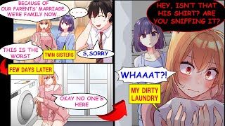 [Manga Dub] After My Parents Remarried, I Ended Up Living With The Beautiful TwinSisters Who Hate Me