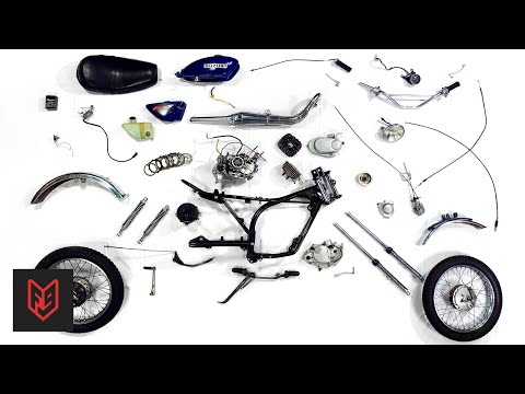 7 Minute Motorcycle Teardown – How Every Part Works