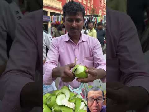 Kỹ năng gọt xoài của người Ấn Độ siêu đỉnh #streetfood #indianstreetfood