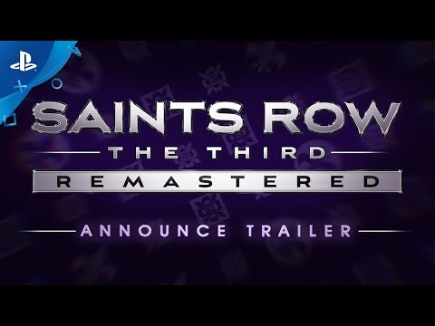 Saints Row The Third Remastered - Announce Trailer | PS4
