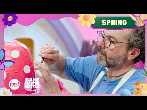 ONE MINUTE LEFT — These Masterpieces Get Their Final Touches | Bake Master Battle Spring Episode 2