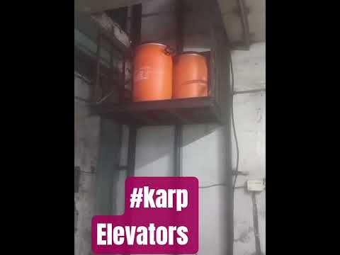 #Goods lift for industrial use # Hydraulic lift #600kg#karp Elevators