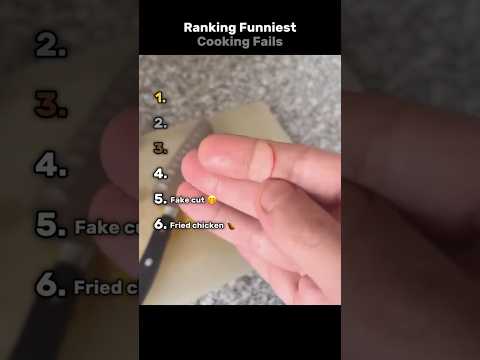 Ranking Funniest Cooking Fails😂❤️ #ranking #tiktok #funnymoments #moments #cookingfails