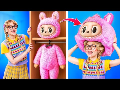 Ezİkten LABUBU Bebeğİne! Labubu Koleji'nde Nasıl Popüler Olunur!?