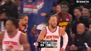 Jalen Brunson Highlights vs ATL - First Round G1 - (04/18/2026) - Playoff Game #68