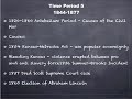 U.S. History: Key Events and Amendments