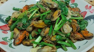 วิธีทำหอยแมลงภู่ผัดพริกไทยดำ ทำง่ายๆใครทำก็อร่อย/ครัวกัณฐมณี channel