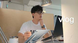 혼자 잘 지내는 남자 일상 브이로그 | 아이패드 JLPT 시험 공부 • 스냅사진 • 구독자 분들께 편지 ✉️ • 남자 오오티디