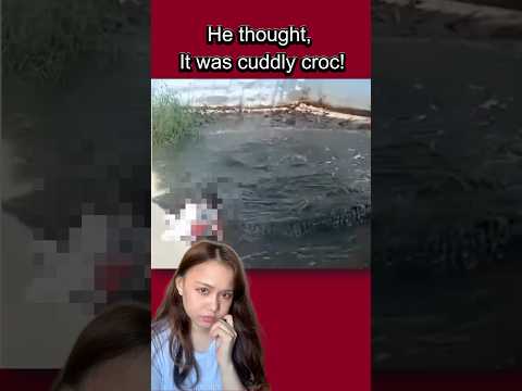 Man wanted a selfie with saltwater crocodile