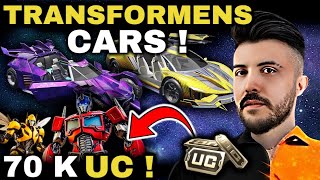 70.000 UC ! TRANSFORMENS ARAÇ DESENLERİNİ ALDIM ! 😲 I Pubg Mobile