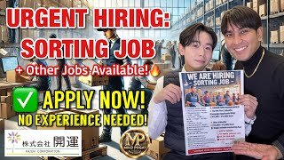 NOW HIRING: Sorting Job & Airport Positions! 📦✈️ High Wages for Limited Time – Apply Now! 🚀💰