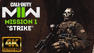 CALL OF DUTY: MODERN WARFARE 2 (2022) CAMPAIGN / NO COMMENTARY [MISSION 1 - STRIKE] 4K Ultra HD
