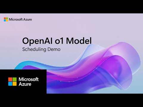 Azure Open AI Service - o1 Scheduling Demo