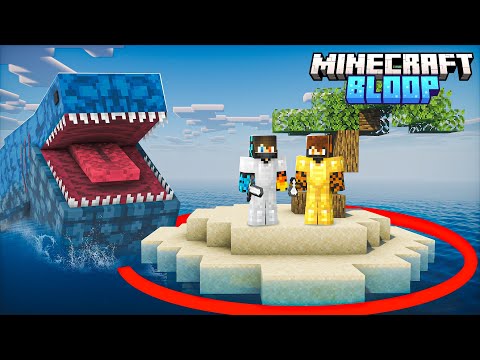 Giant Bloop VS Survival Island For 100 DAYS!!!