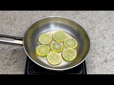 vai todo mundo fritar limão, depois de descobrir essa receita