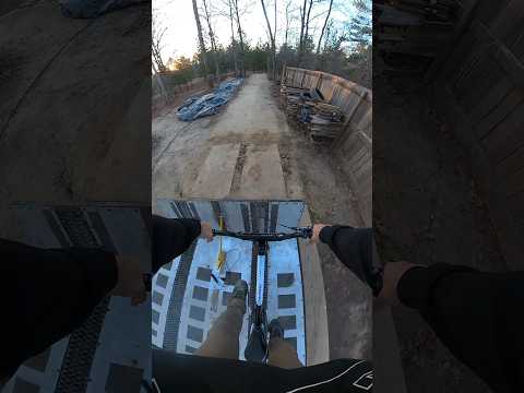 NEW 2 man BMX gate in my backyard!