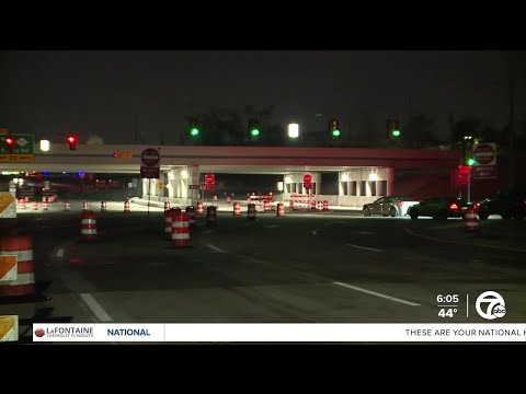 Diverging Diamond at 8 Mile and Telegraph