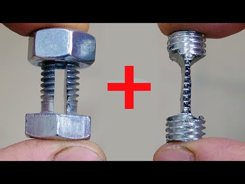 Bolt with nut + bolt = IDEA!