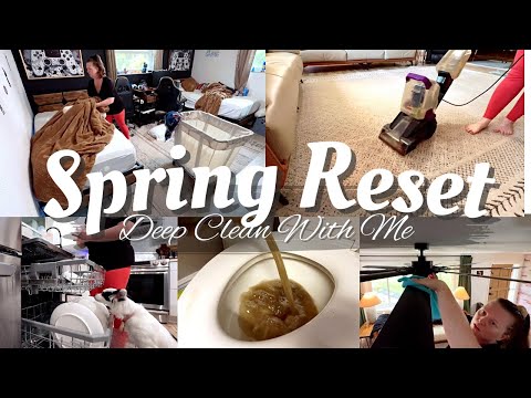 Spring Home Reset 🌸 Refreshing House Cleaning Motivation / Deep Clean with me 2025