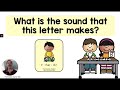 Identifying Letters and Sounds
