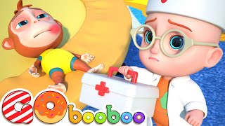 Cinco Monitos | Aprende Colores y Números | Canciones Infantiles | GoBooBoo en español