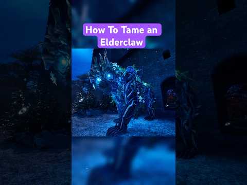 🌱How to tame an Elderclaw on Valguero ARK Survival Ascended #ark #arksurvivalascended #elderclaw