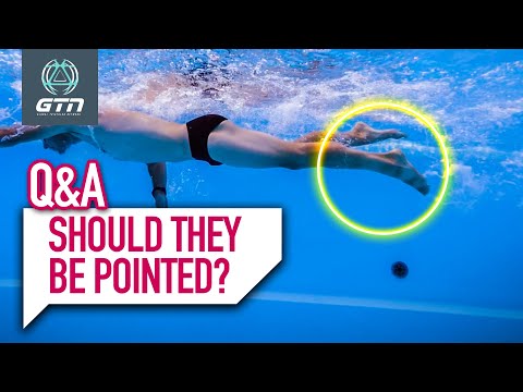 Should you be pointing your toes when swimming? | GTN Coaches Corner