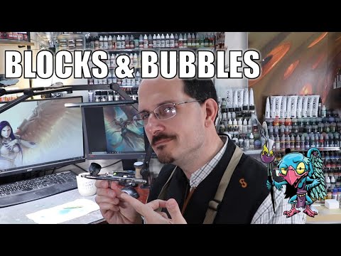 Fixing Common Airbrush Problems (Blockage, Bubbling) - HC 483