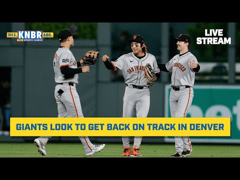 Giants look to get back on track | KNBR Livestream | 5/8/24