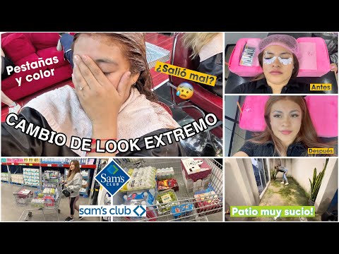 CAMBIO DE LOOK EXTREMO✨ya era hora🥴 + TAG DEL SUPER 🛒 + VLOG 🤍 Ammy Alvarado