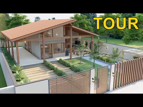 Casa térrea de Campo Três quartos  | TERRENO 15x28m |