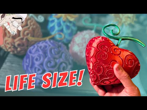 3D Printing LIFE SIZE Devil Fruits!