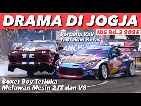 PERTAMA KALINYA BOXER BOY TABRAKAN | IDS RD.3 YOGYA