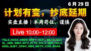 Anna聊美股  本周谨慎，苟住不紧张。 TSLA,NVDA,META,GOOGL,AMD,SMCI,INTC,#tsla #nvda #trading  c